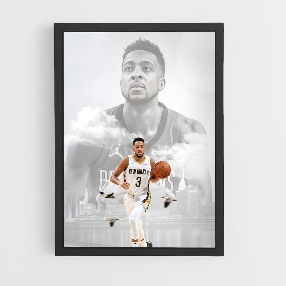 Poster Cj McCollum: The Game Changer – affiche Basketball (vue 2)